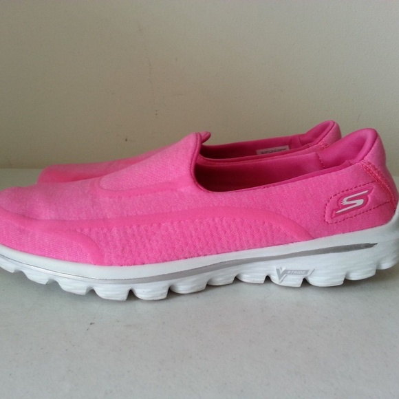 pink slip on skechers